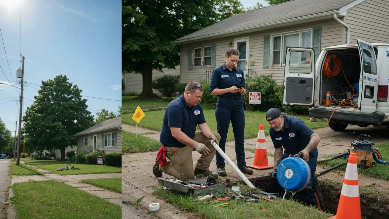 Sewer Line Repair in Monroe City, IN near me